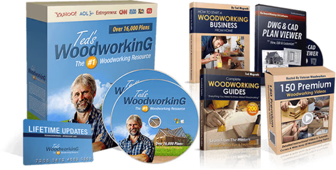 Cover image for Ted's Woodworking Plans REVIEWS BY PEOPLE!