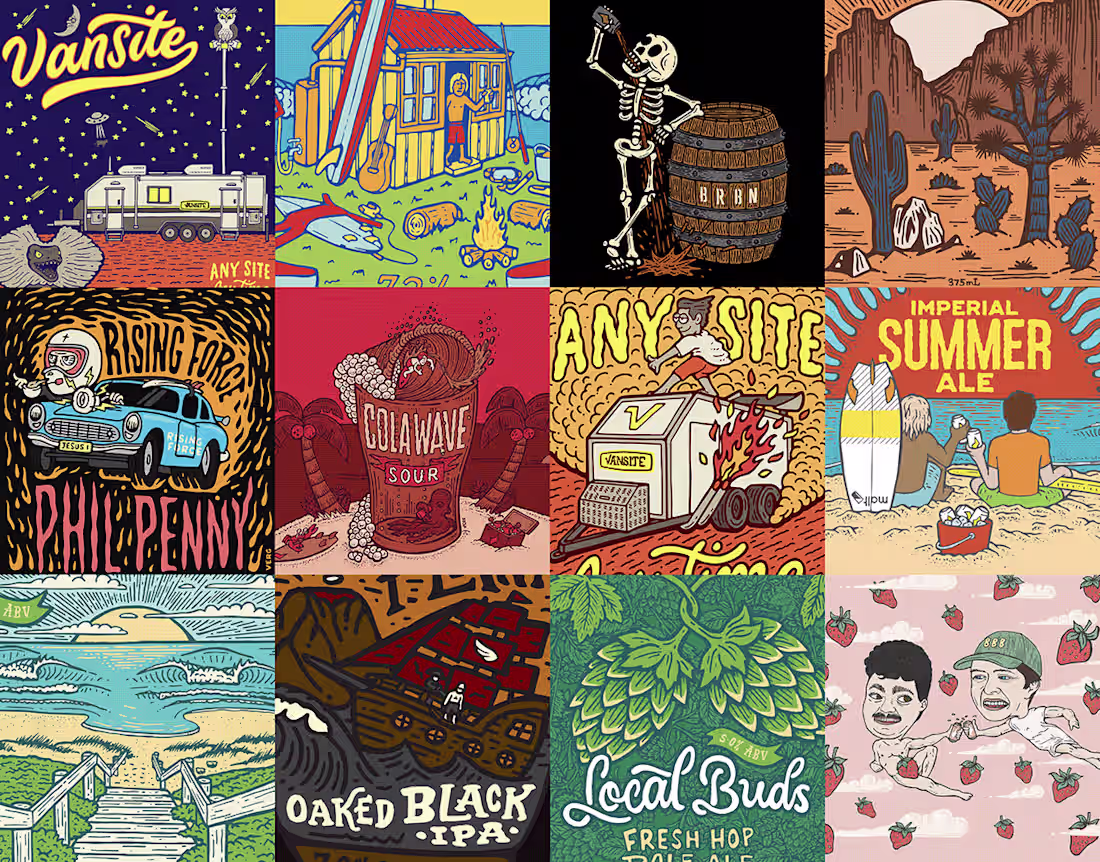 Cover image for Lettering & Illustrations