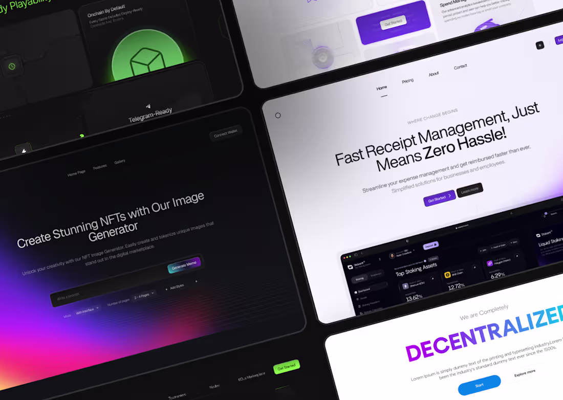 Cover image for Landing Page + Responsive Design - Figma