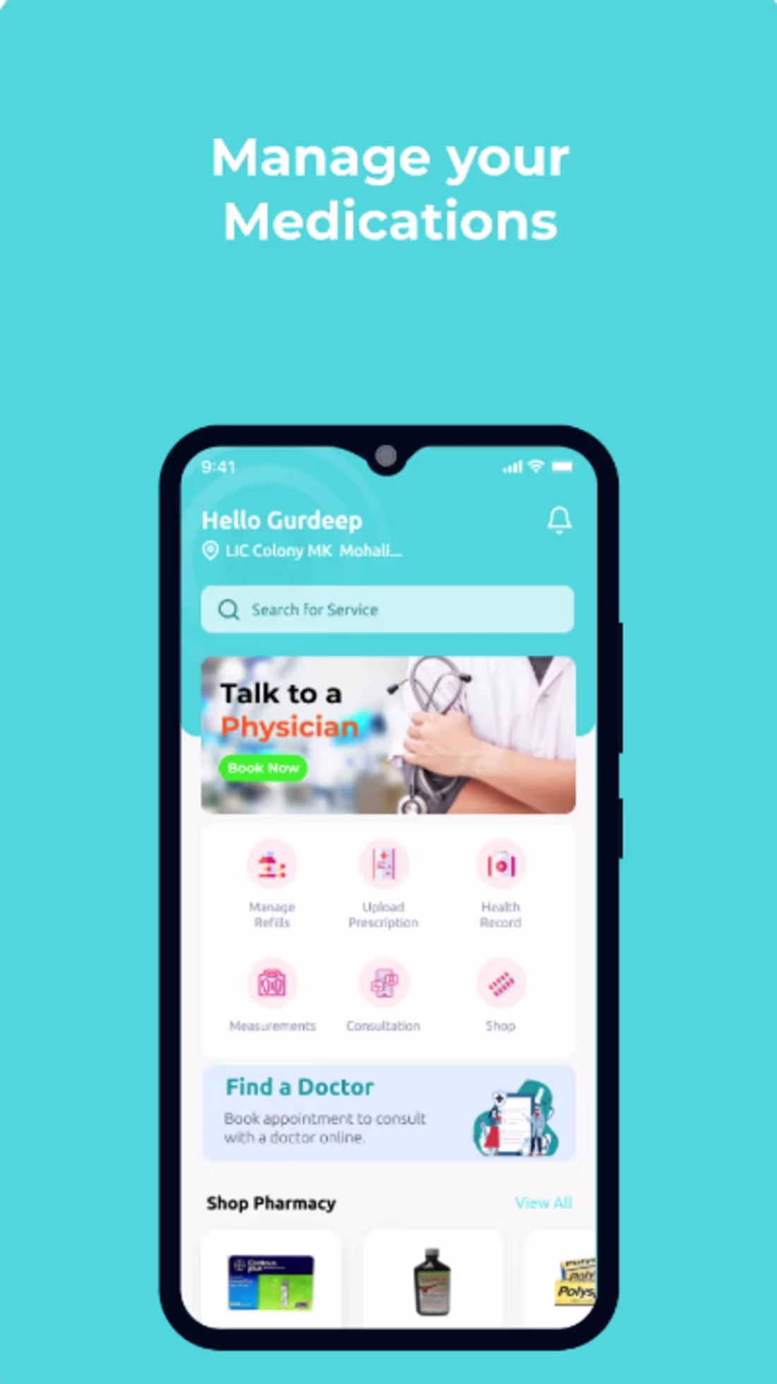 Cover image for Mobile App Development of HealthCare