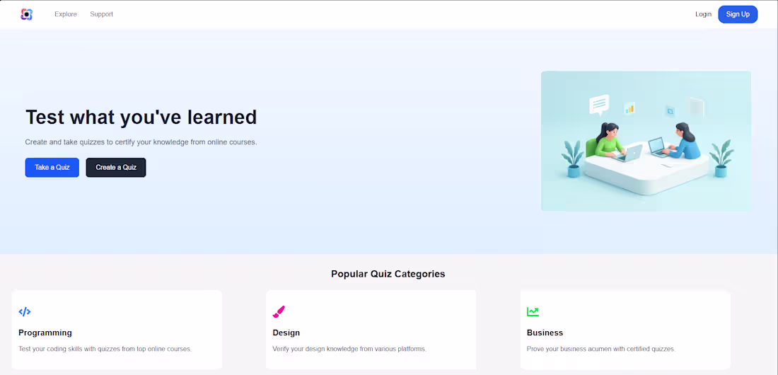 Cover image for Here is one other project I did this summer SkillPass is an ...