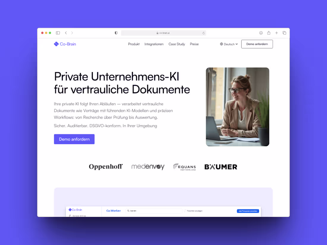 Cover image for Multi-Locale Framer Site for German AI Startup