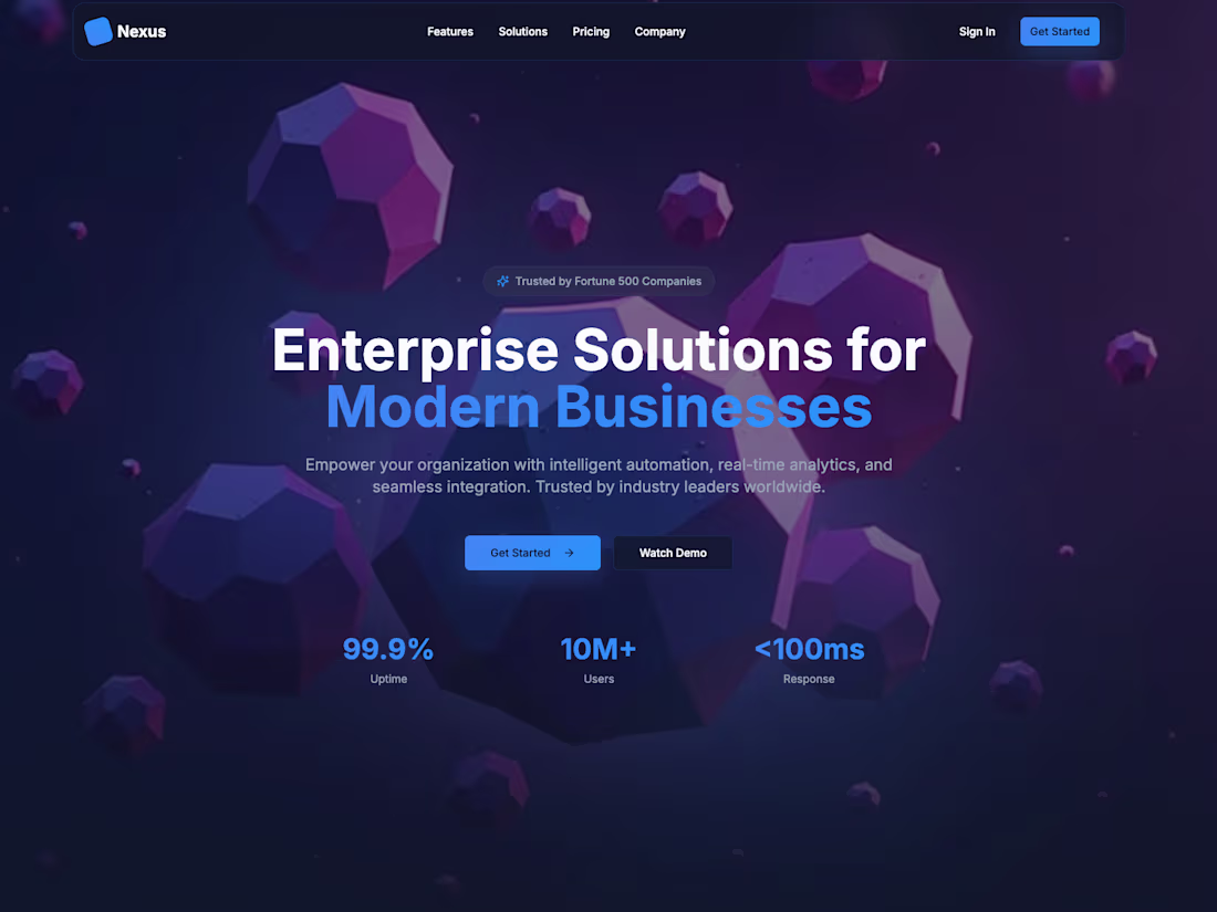Cover image for Build a Modern Landing Page (Next.js + Tailwind CSS + Vercel)