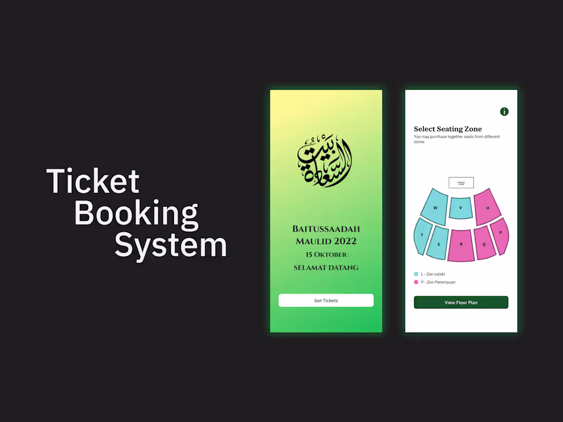 Cover image for Ticket Booking System