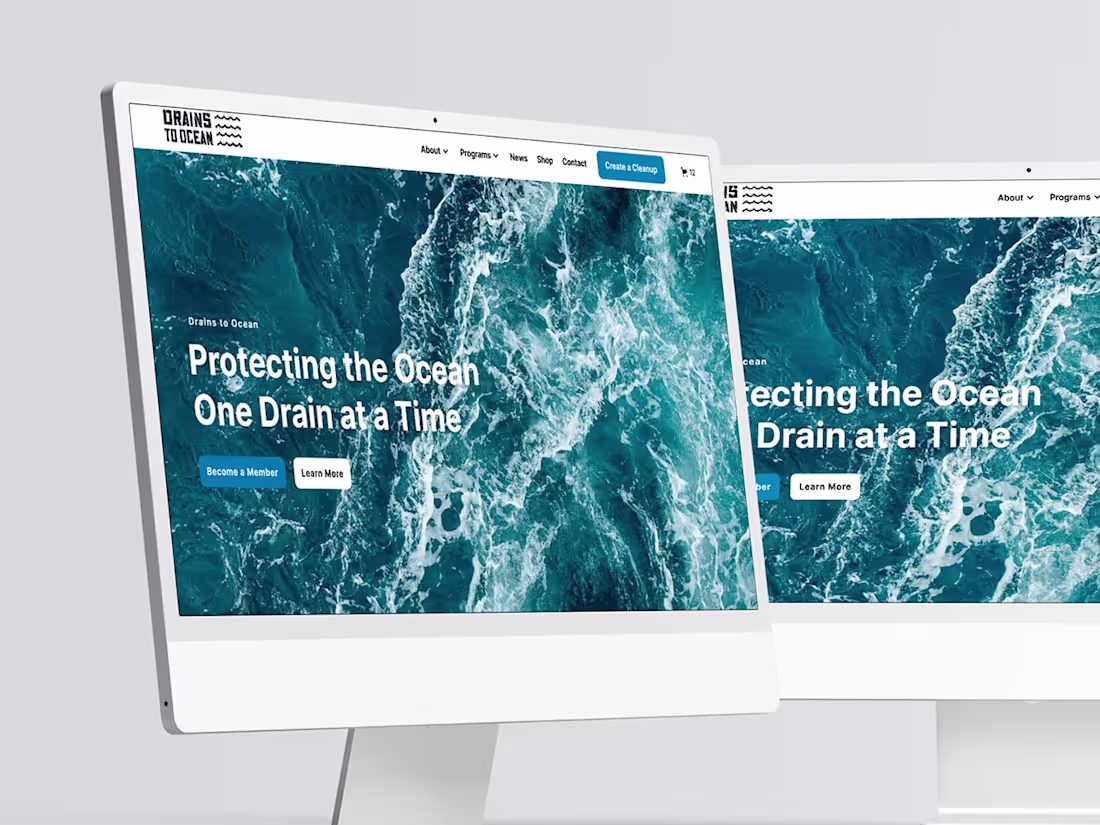 Cover image for Drains to Ocean