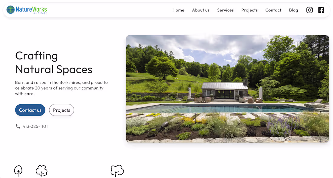 Cover image for : Working with Nature Works