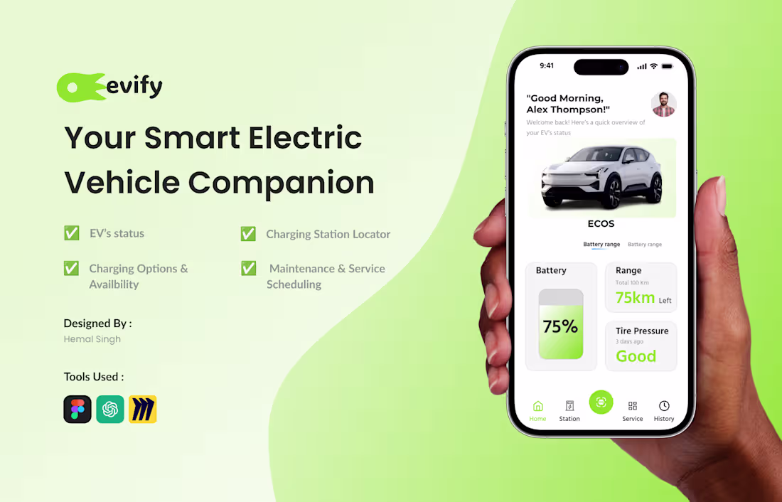 Cover image for EVify: Simplifying Electric Vehicle Ownership