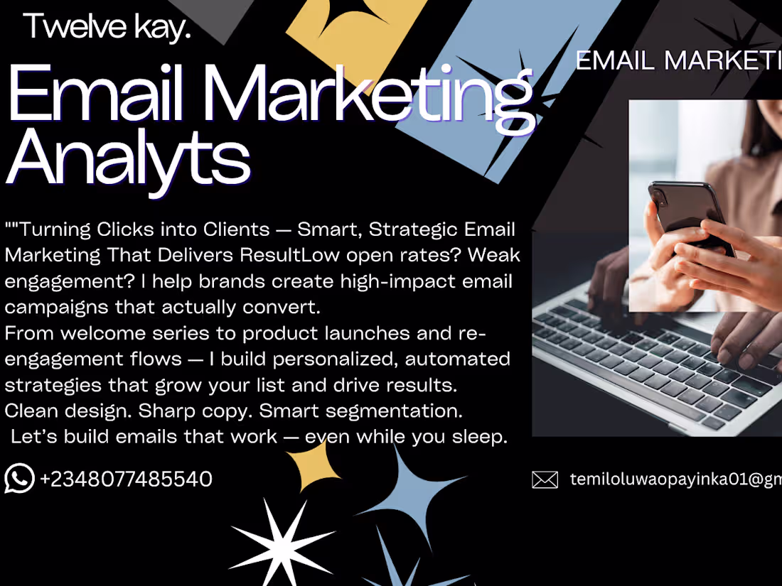 Cover image for Email Alchemist: Turning Clicks into Engagement & Sales! ✨📩🚀