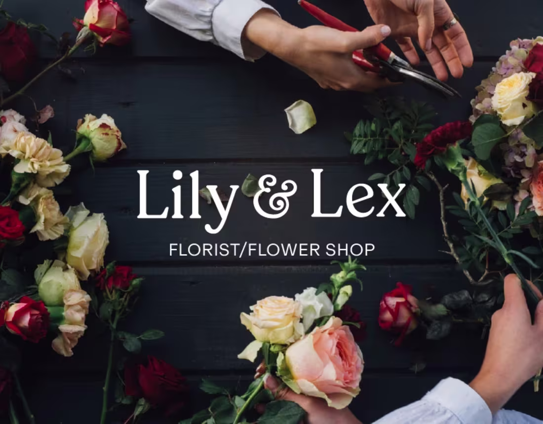 Cover image for Lily & Lex-Florist/Flower Shop Branding/Brand Identity
