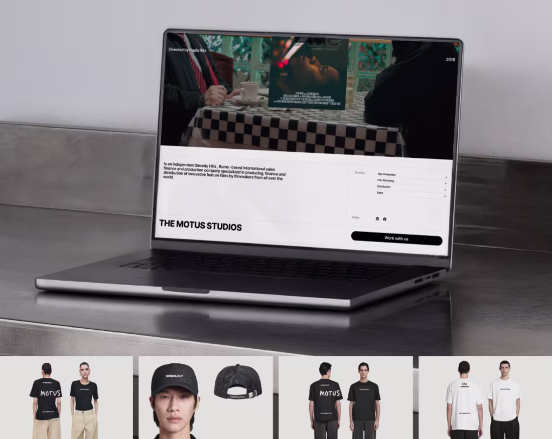 Cover image for The Motus Studios - Branding