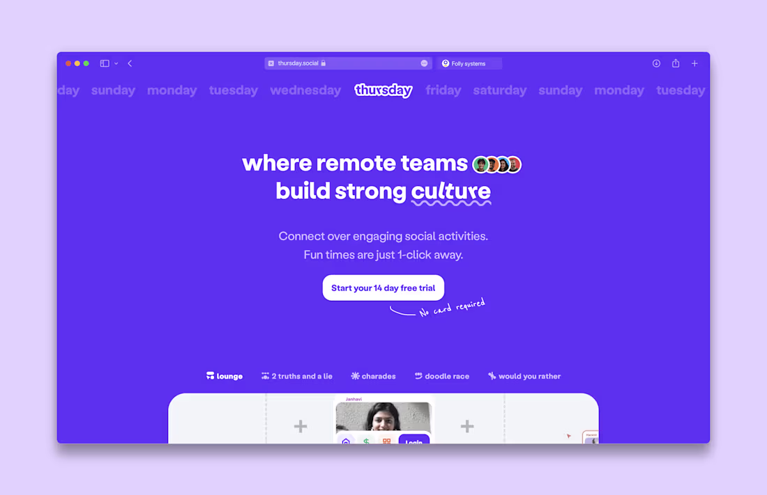 Cover image for Thursday.social