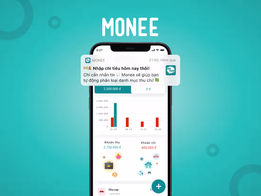 Cover image for Monee - Management Financial App
