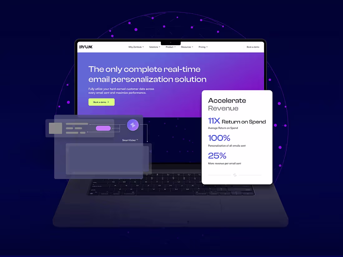 Cover image for SaaS Landing Page Design 🛠️