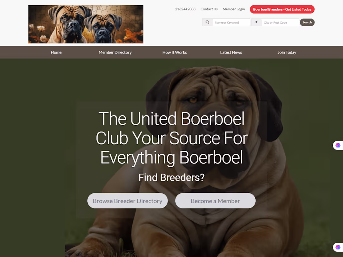 Cover image for Boerboel Directory