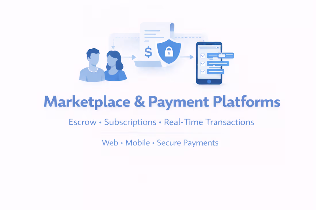 Cover image for Marketplace & Payment Platform Development