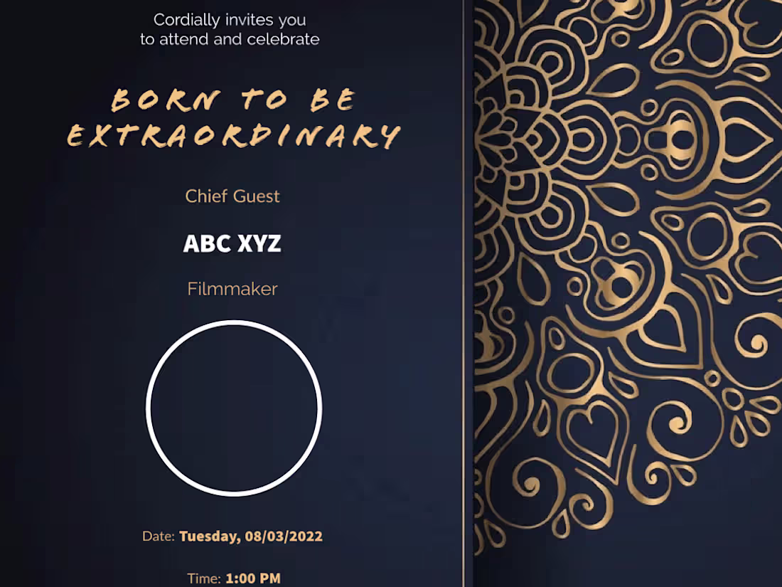 Cover image for Invitation Designing