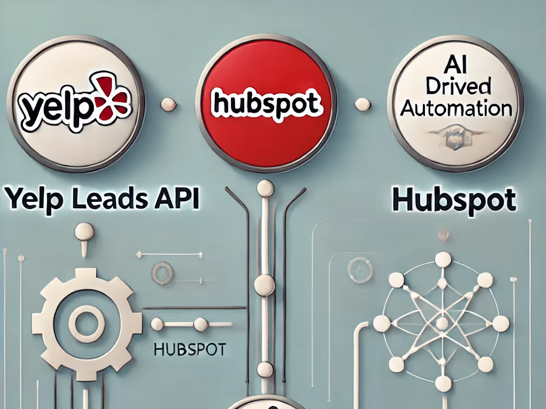 Cover image for Yelp Leads API Integration with HubSpot