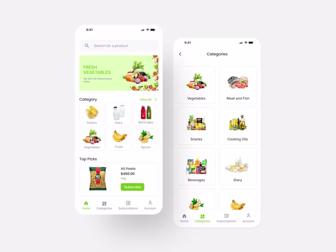Cover image for Improving retention rate in a redesigned grocery app