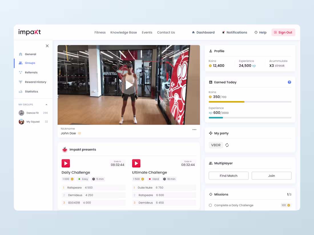 Cover image for Impakt - Webapp