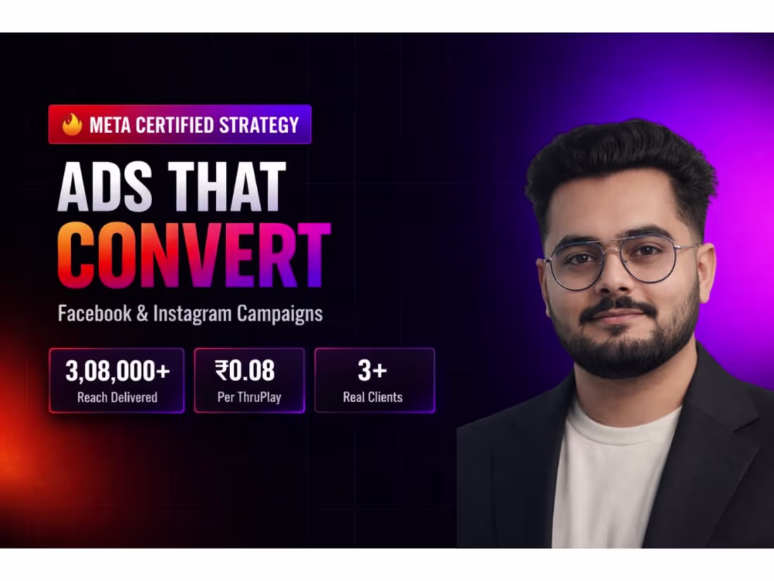 Cover image for Facebook & Instagram Meta Ads Campaign Management