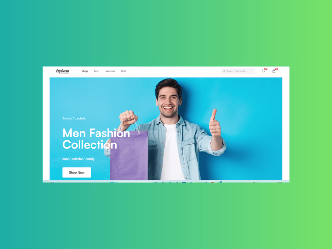 Cover image for Ecommerce website development 