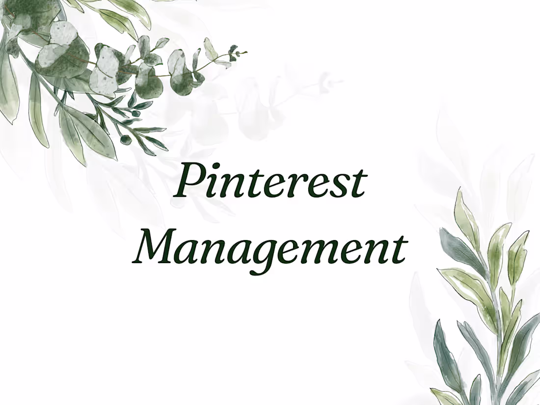 Cover image for Pinterest Growth Implementation for an E-Commerce Business