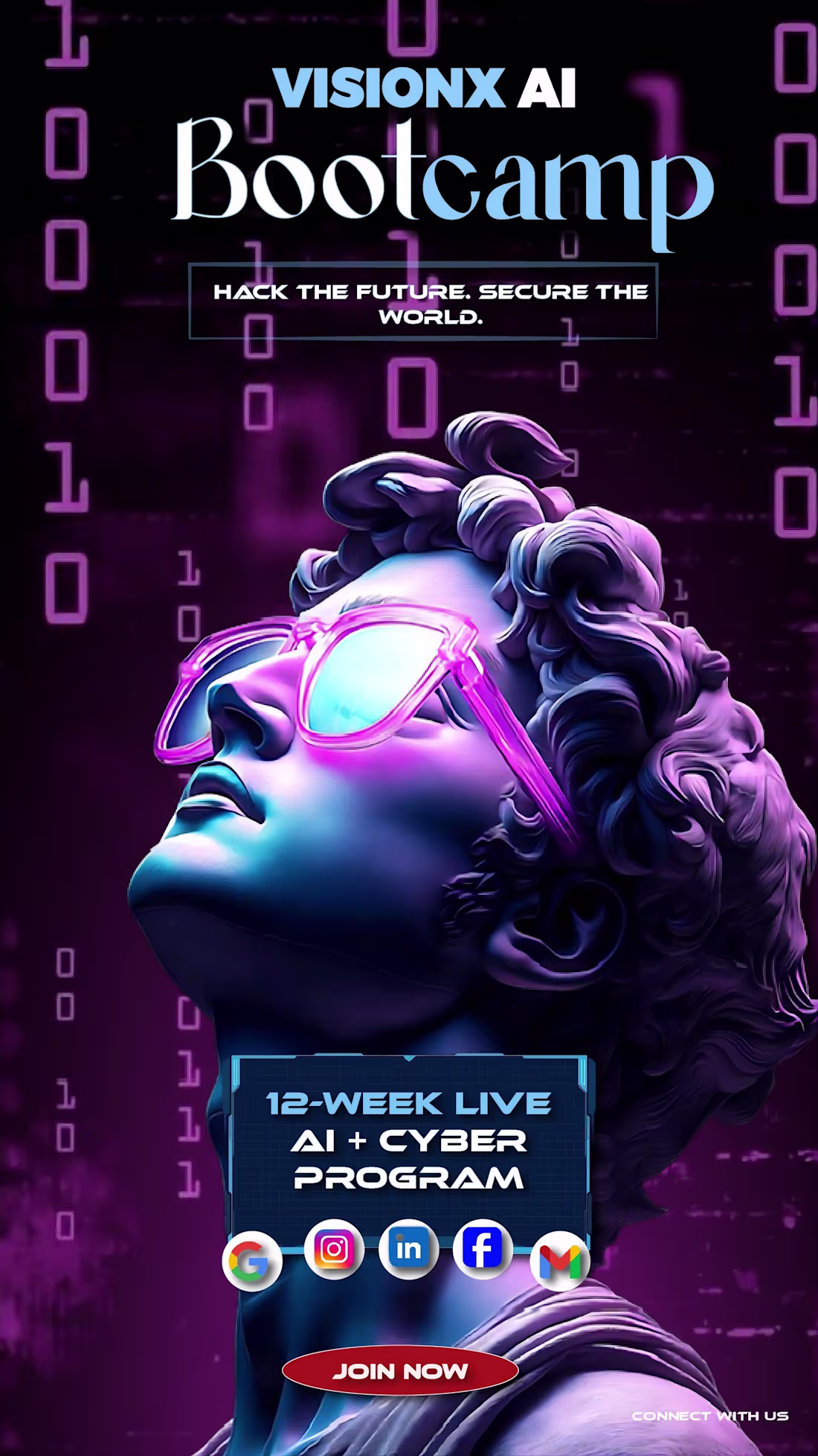 Cover image for Designed a futuristic promotional poster