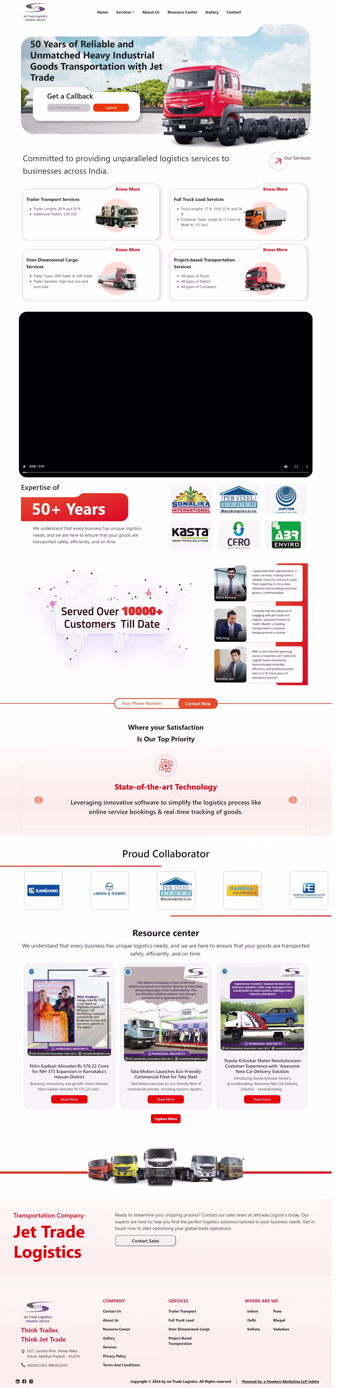 Cover image for Jet Trade Logistics