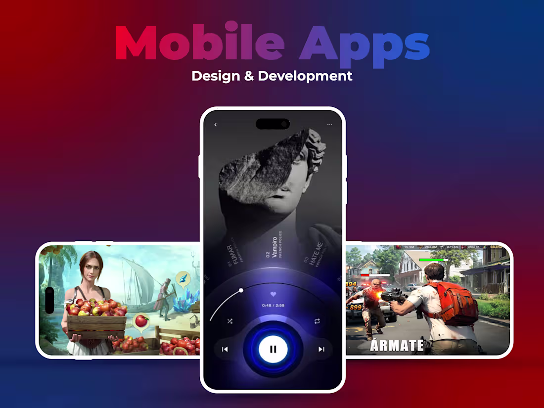 Cover image for App Design & Development