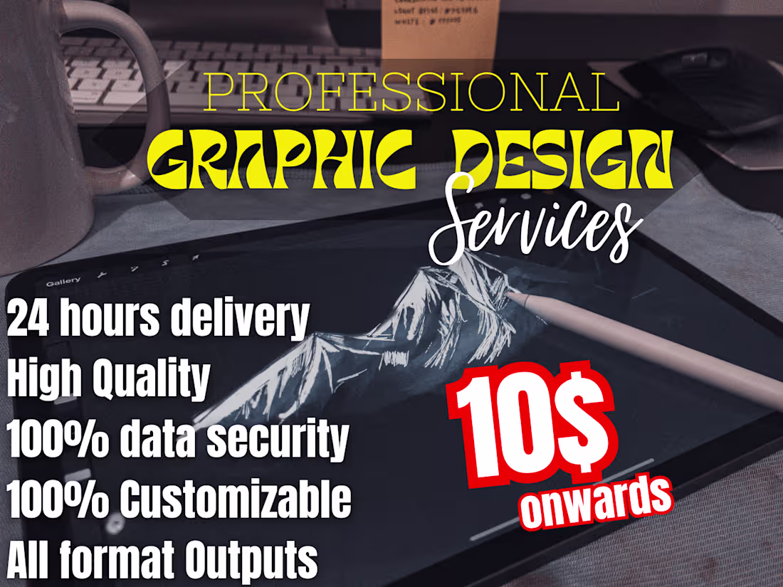 Cover image for Fast and Professional Graphic Design Services