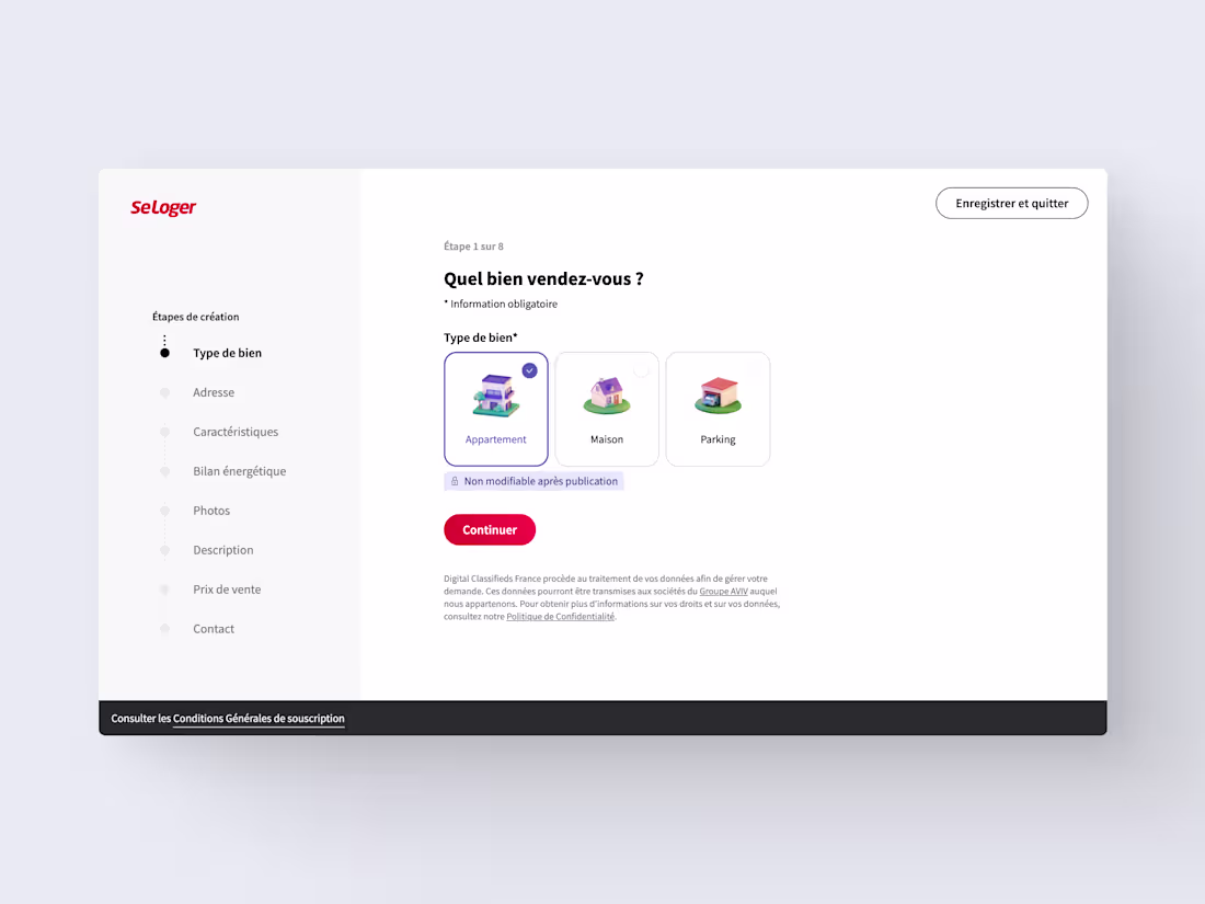 Cover image for Se Loger