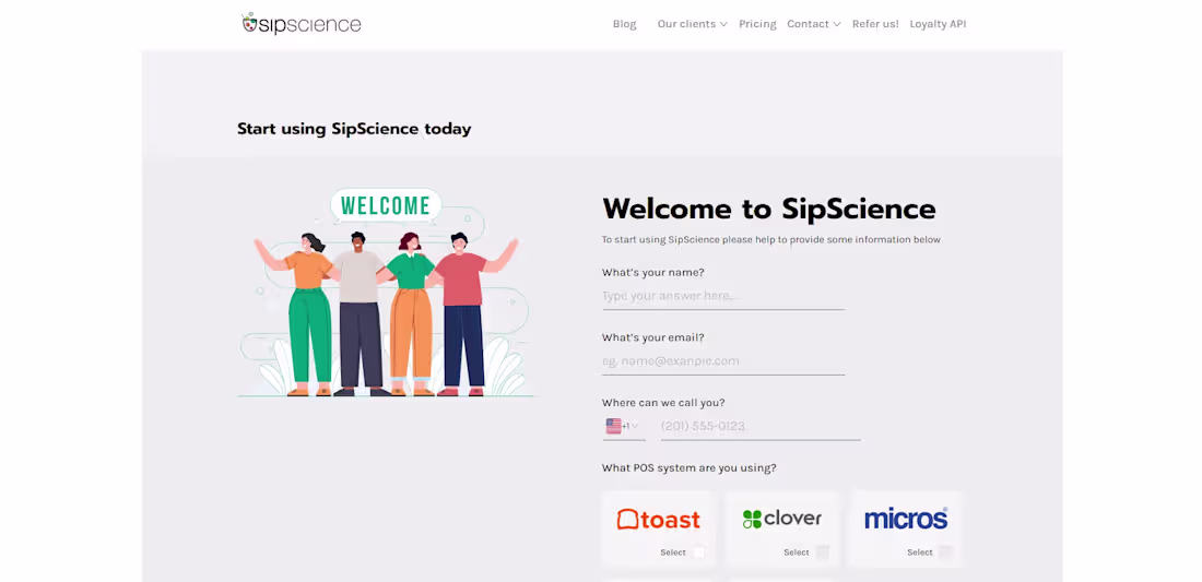 Cover image for SipScience