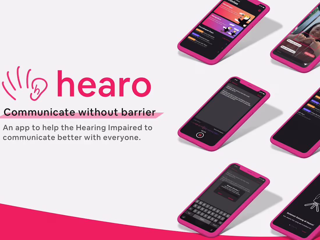 Cover image for Hearo - Transcribe & Translate