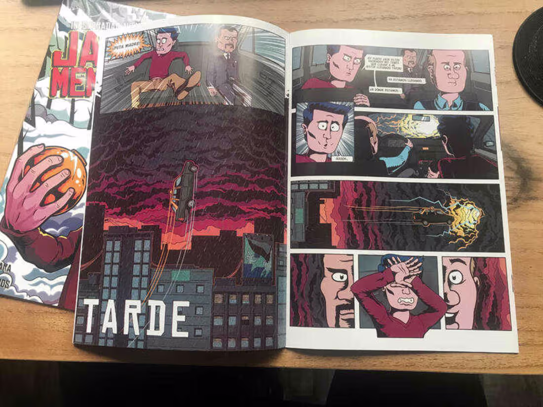 Cover image for Comic Series: JAVIER MEMUERO (Ongoing Project)