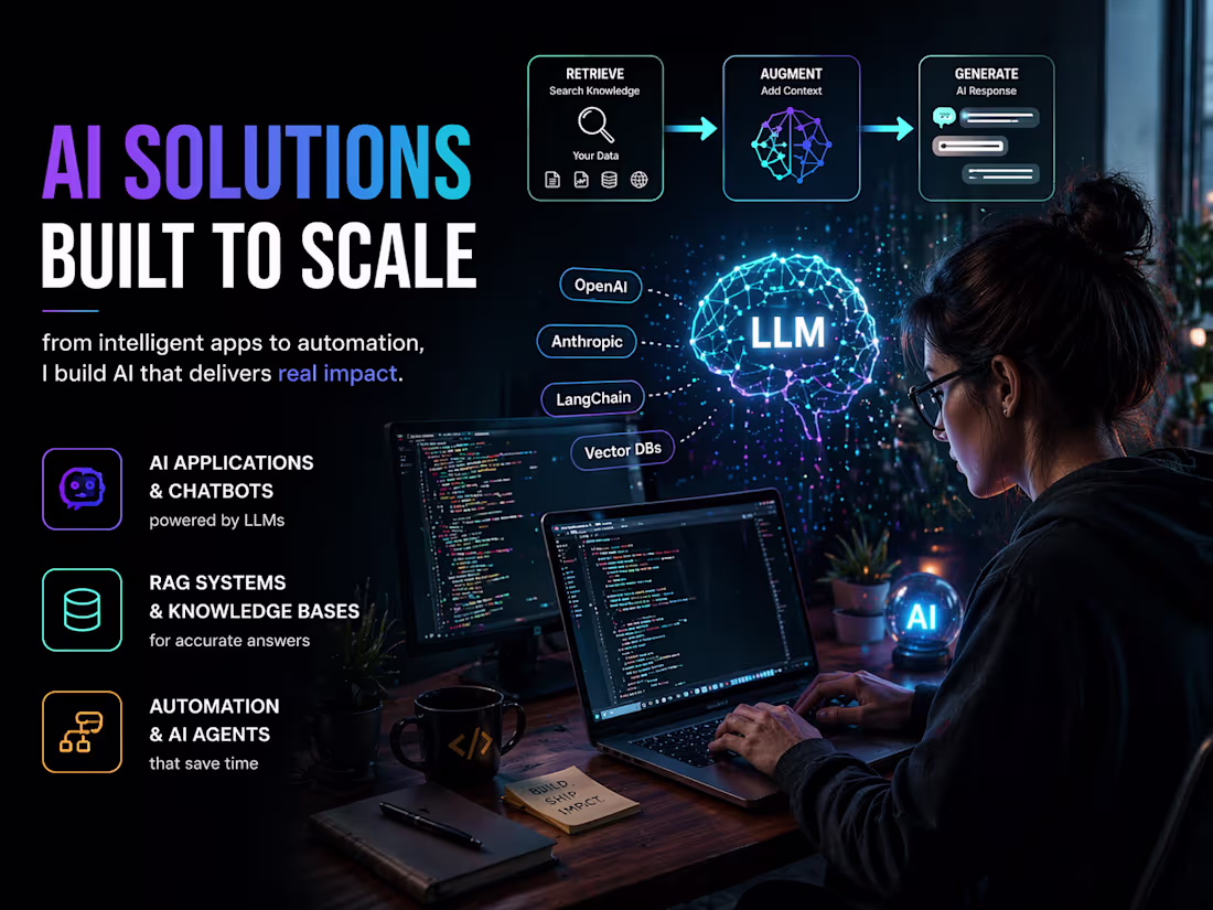 Cover image for Build AI-Powered Applications & Automations