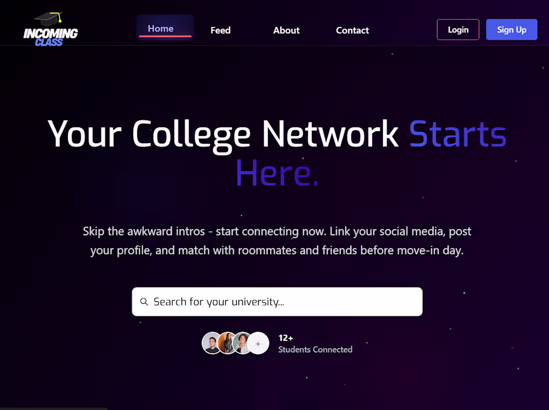 Cover image for University Networking Platform Development