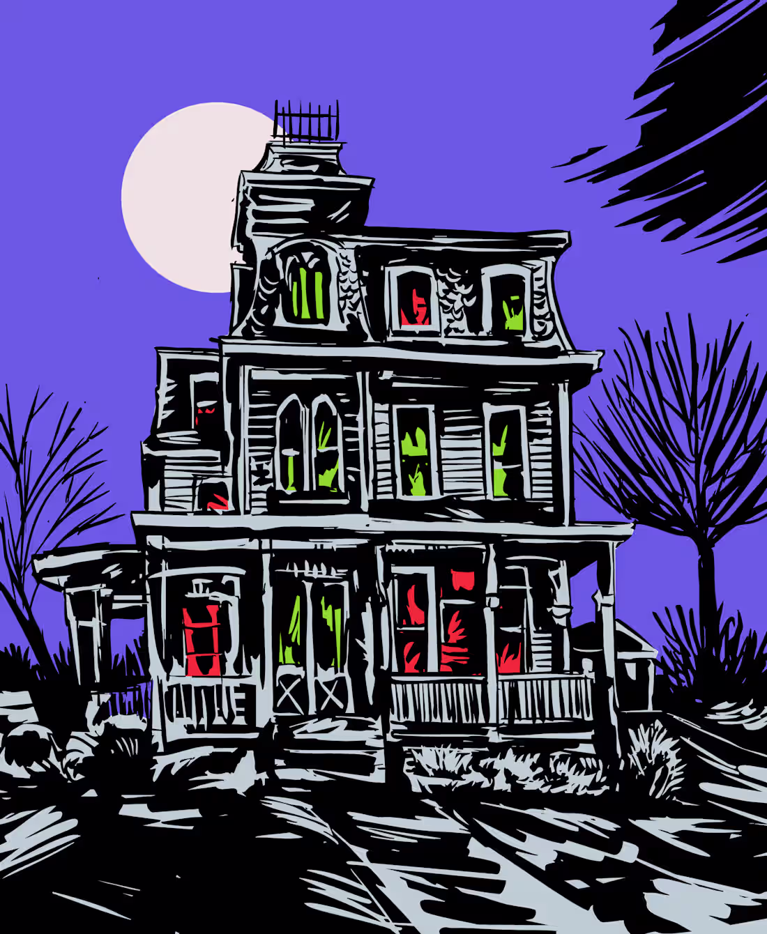 Cover image for A Haunted House