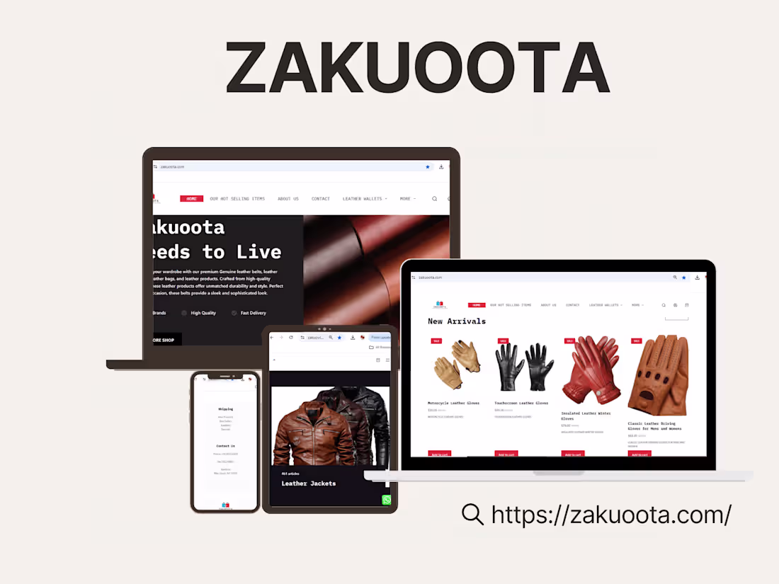 Cover image for E-Commerce Website Development