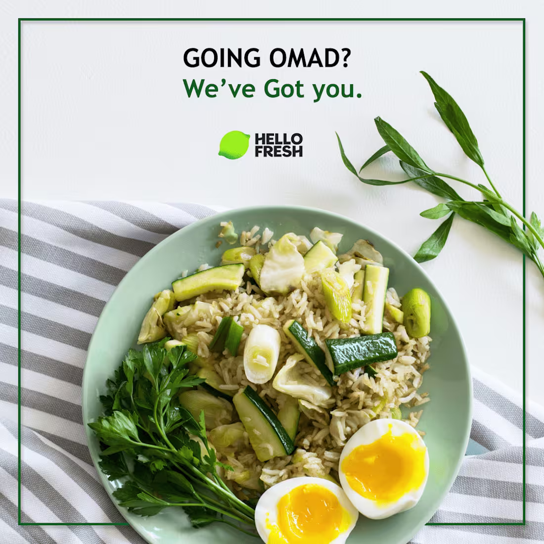 Cover image for Designed Advertisements for HelloFresh