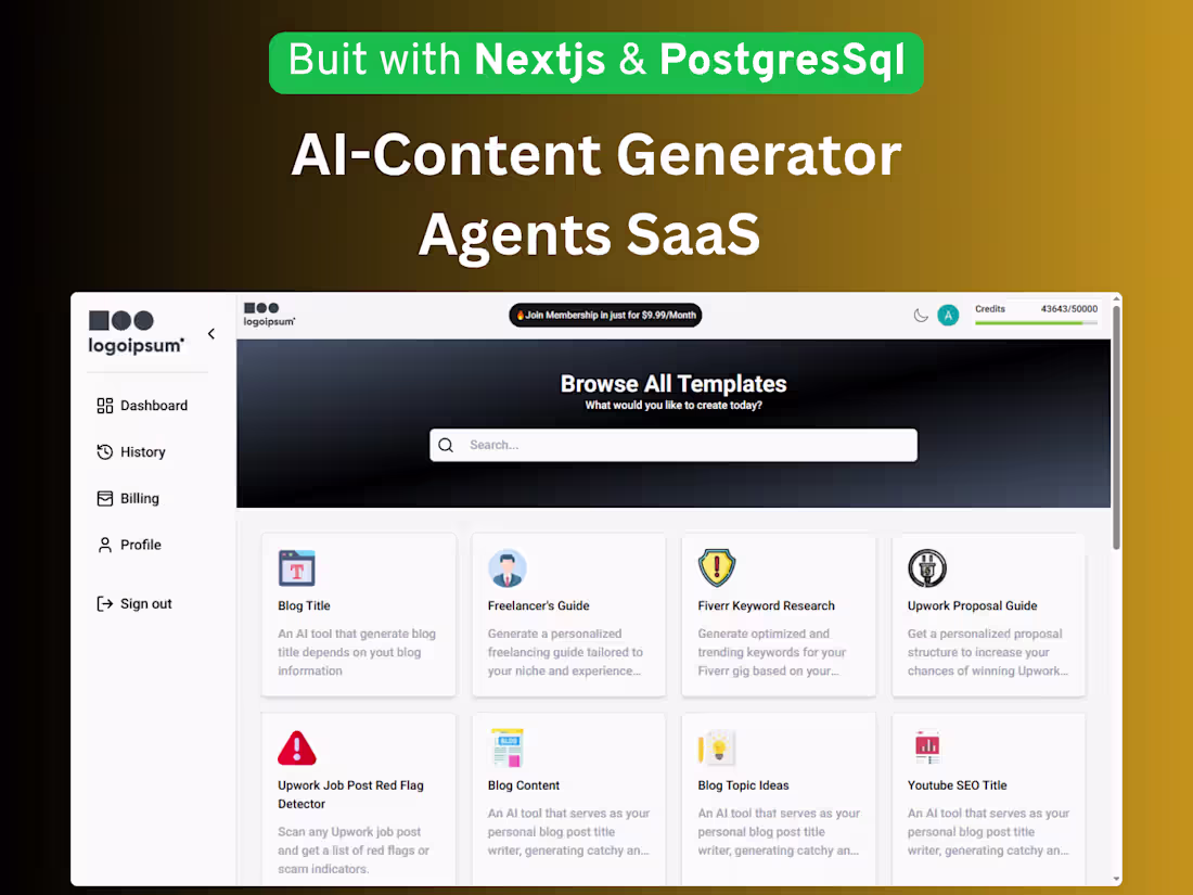 Cover image for AI-Powered Writing Assistant Platform Development