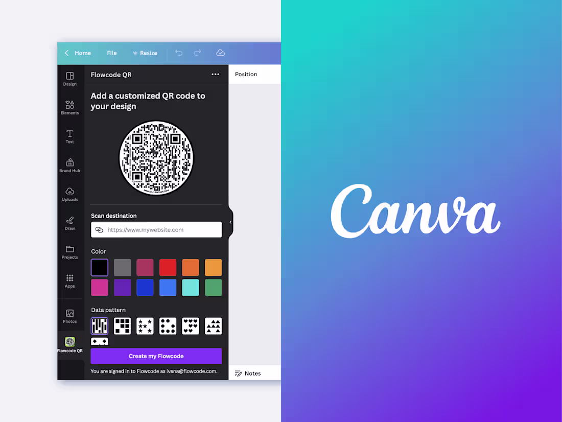 Cover image for Canva Embedded App - UX/UI Design