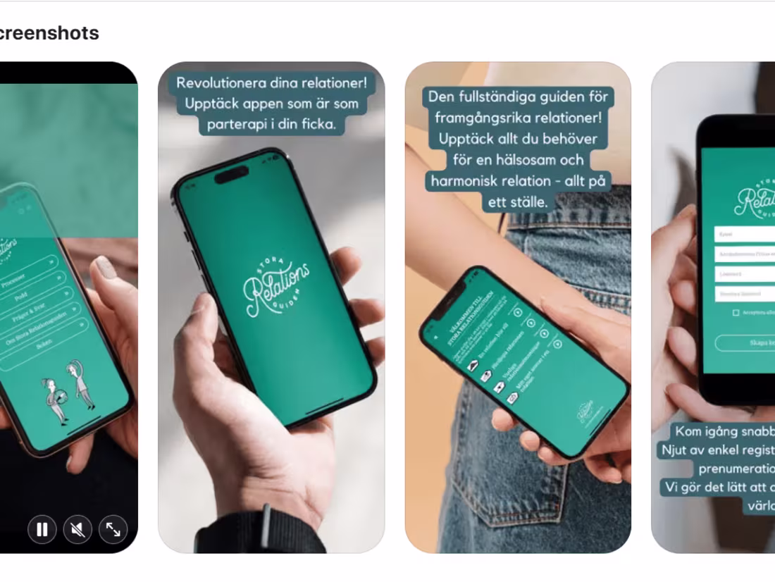 Cover image for Stora Relationsguiden – Relationship Support App