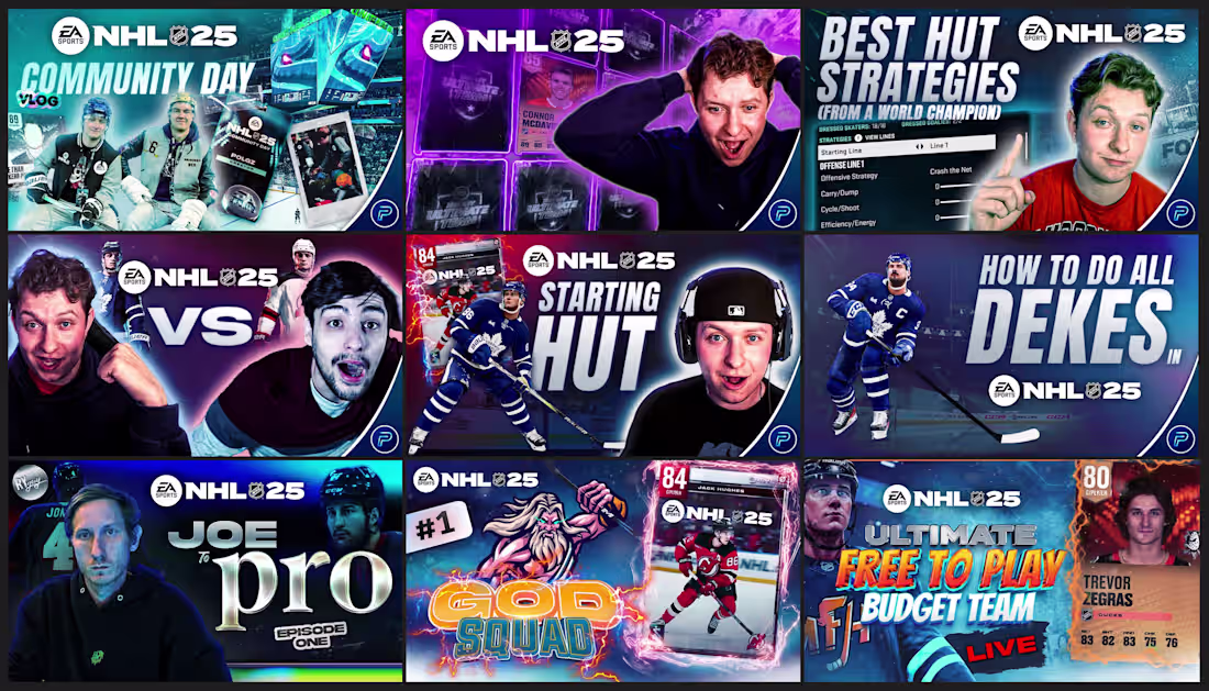 Cover image for YouTube Thumbnail Work