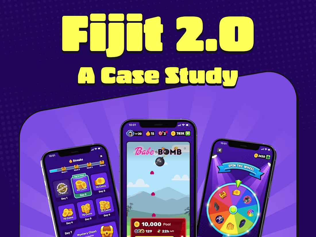 Cover image for Fijit Mobile App Design