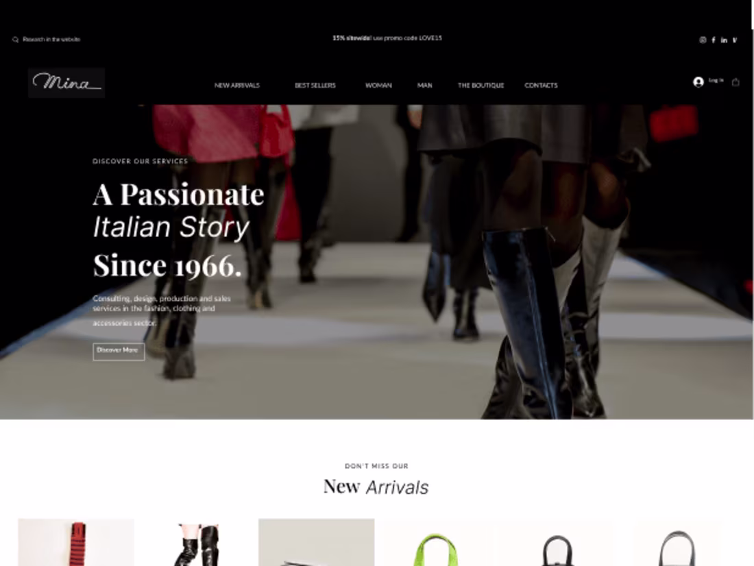 Cover image for Mina Boutique 👚 Fashion E-Commerce