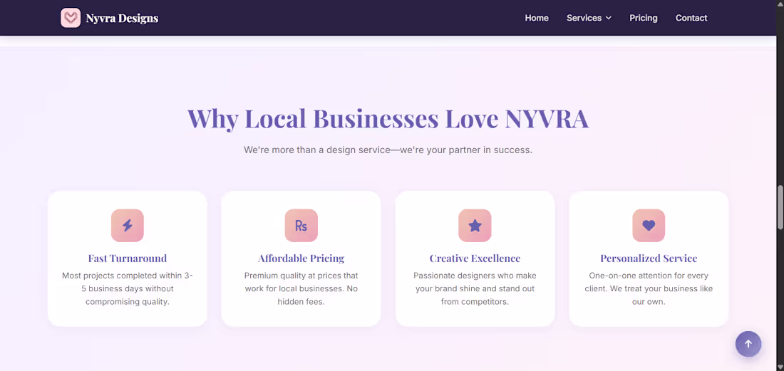 Cover image for Nyvra Designs — building premium