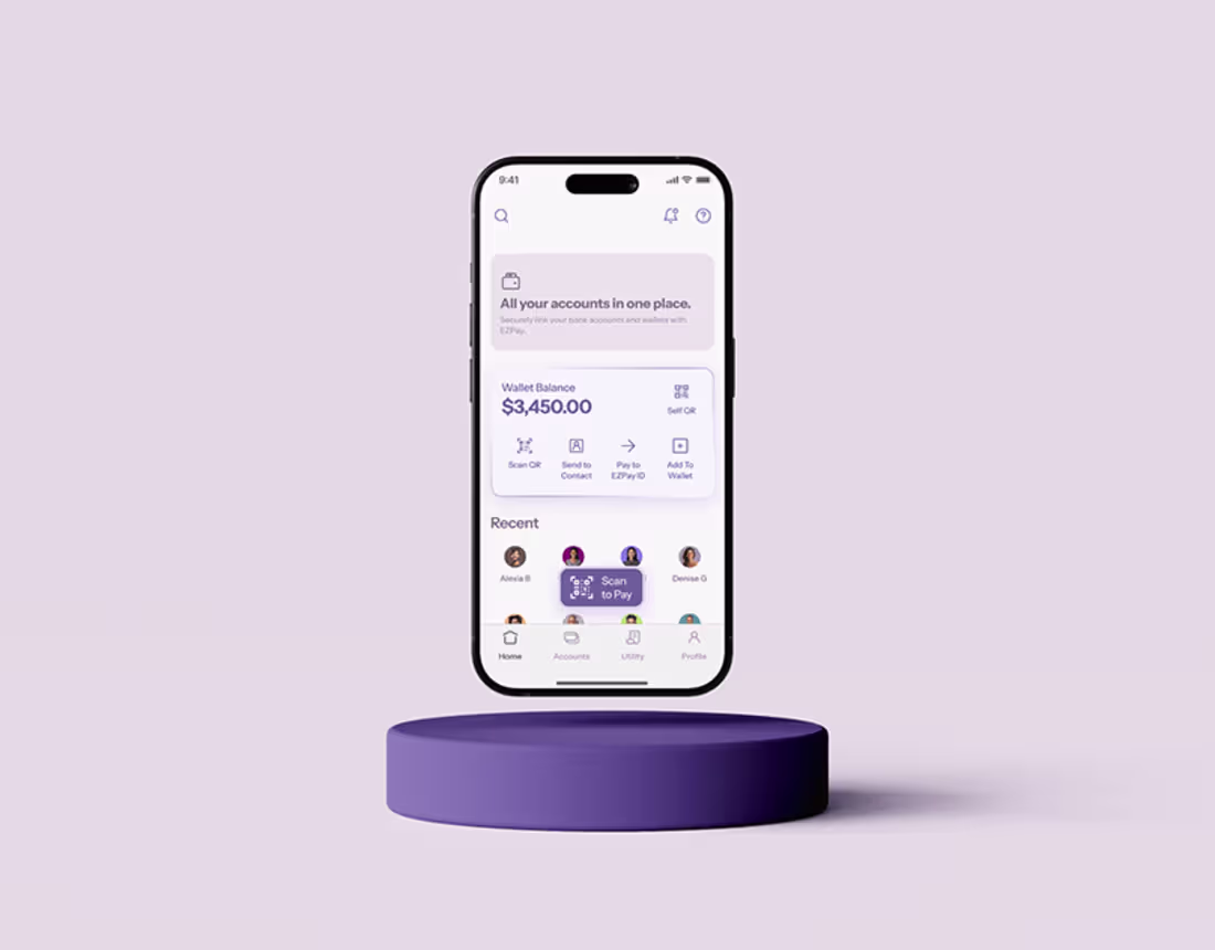 Cover image for EZPay - Virtual Wallet & Payments :: Behance