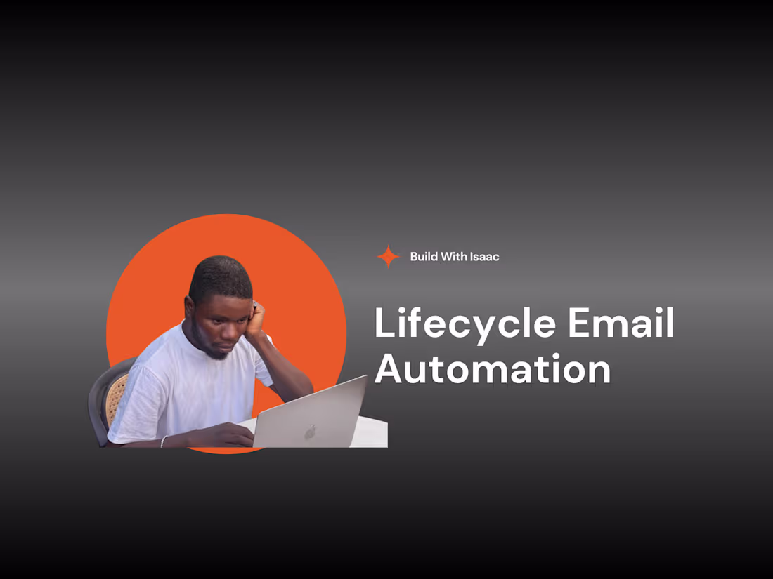 Cover image for Lifecycle Email Automation