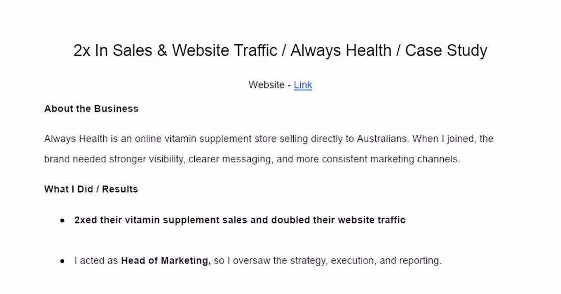 Cover image for Marketing Strategy and Execution for Always Health