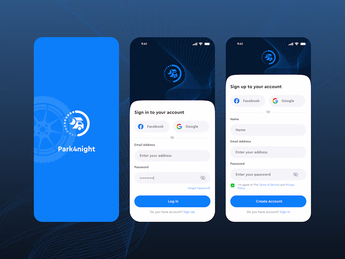 Cover image for Parking Spot Reservation Mobile App